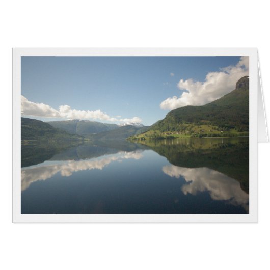 Sognefjord Fjord Cards (Front Horizontal)