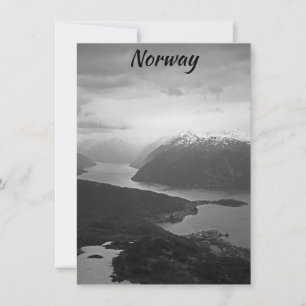 Sognefjord, Norway card