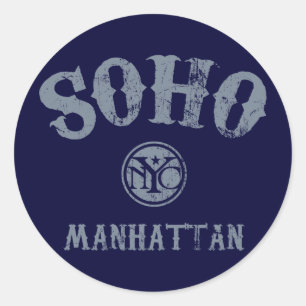 SoHo Classic Round Sticker