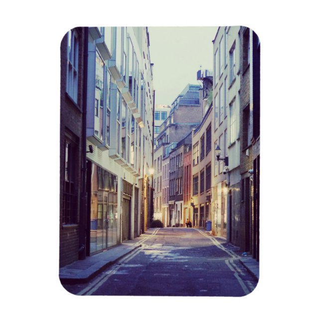 Soho London Street scene Magnet (Vertical)