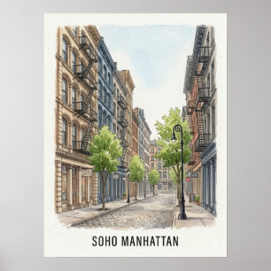 SoHo Manhattan Poster