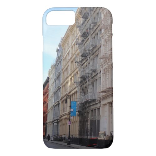 SoHo NYC Downtown Manhattan New York City Street iPhone 87 Case