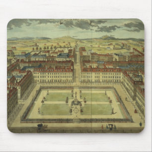 Soho or King's Square, for 'Stow's Survey of Londo Mouse Pad
