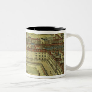 Soho or King's Square, for 'Stow's Survey of Londo Two-Tone Coffee Mug