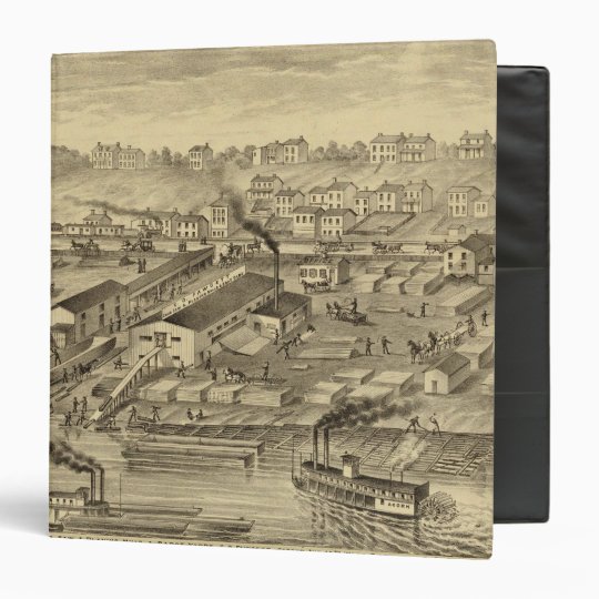 Soho Saw and Planing Mills and Barge Yards 3 Ring Binder