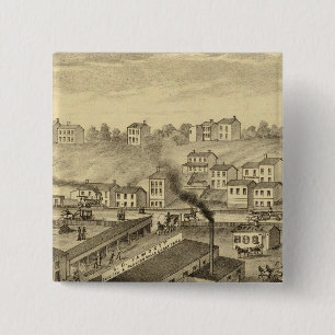 Soho Saw and Planing Mills and Barge Yards Pinback Button