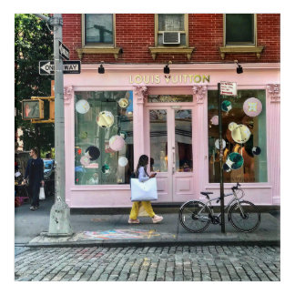 Soho streets acrylic print