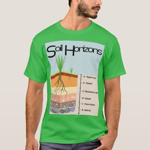 Soil Horizons Geology Soil Science T_Shirt