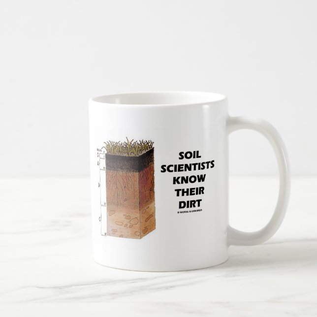 Soil Scientists Know Their Dirt Coffee Mug (Right)