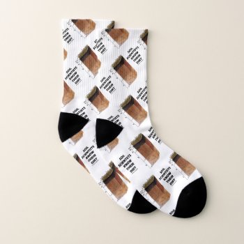 Soil Scientists Know Their Dirt Soil Layers Socks by wordsunwords at Zazzle