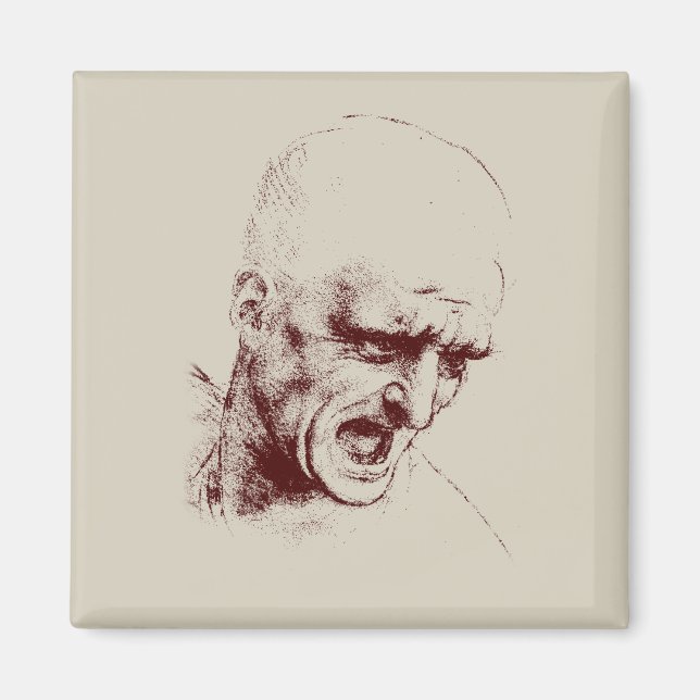 soilder head magnet (Front)