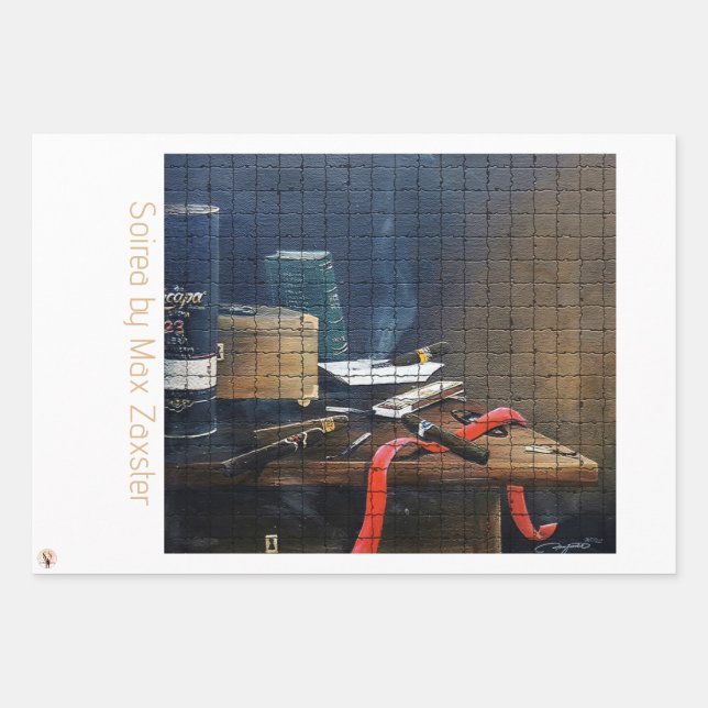 Soirea by Max Zaxster Wrapping Paper Sheets (Front)