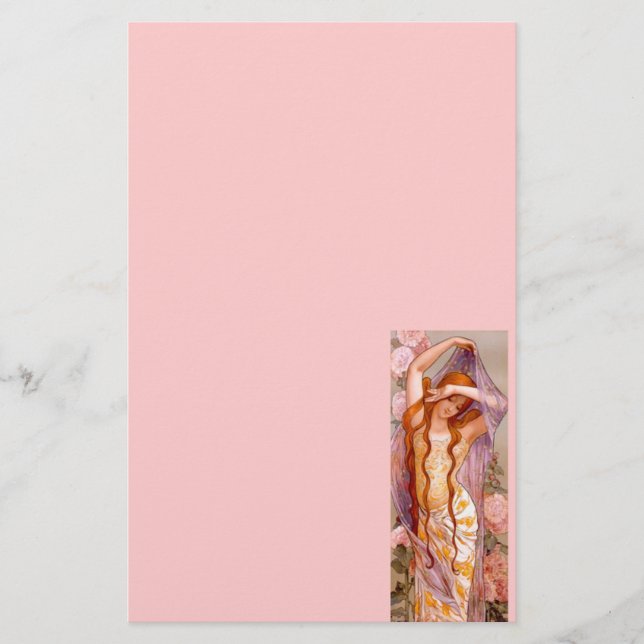 Soiree d'Ete Nouveau Stationery (Front)