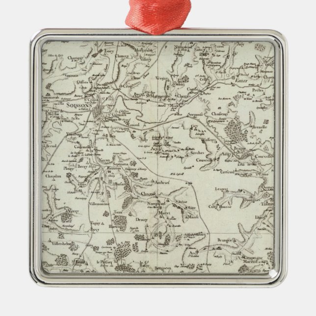 Soissons Metal Ornament (Front)