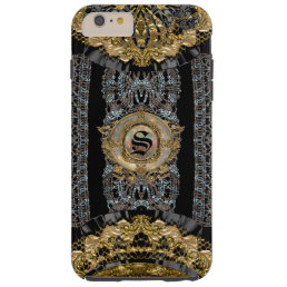 Sojeye Plus Old Baroque Style 6/6s Monogram Tough iPhone 6 Plus Case