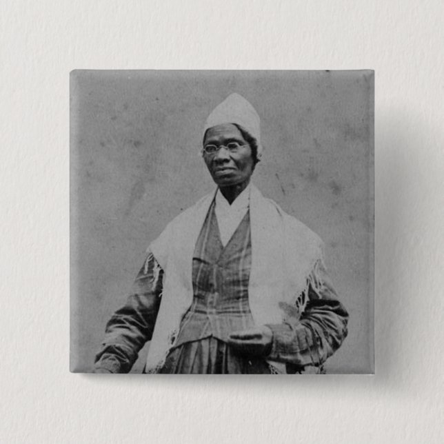 Sojouner Truth Suffrage Abolitionist Civil Rights Button (Front)