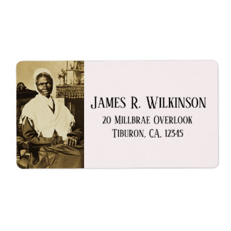 Sojourner Truth Abolitionist Women's Rights Label