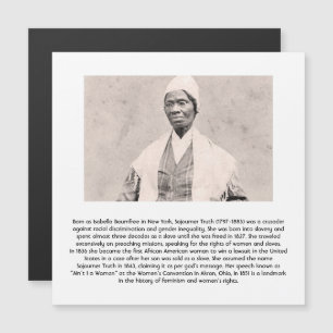 Sojourner Truth - Feminist Magnetic Invitation