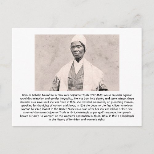 Sojourner Truth _ Feminist Postcard