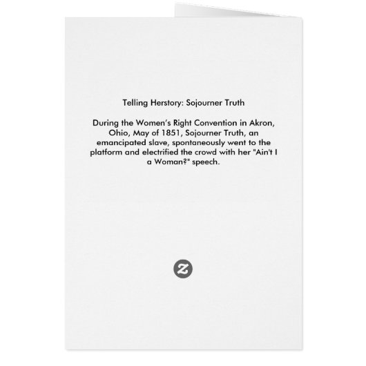 Sojourner Truth - rainbow, detail (Back)