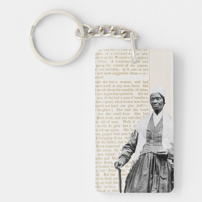 Sojourner Truth - Women's Rights Keychain (Front)