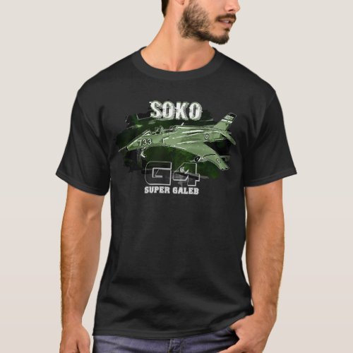 Soko G_4 Super Galeb Fighterjet T_Shirt