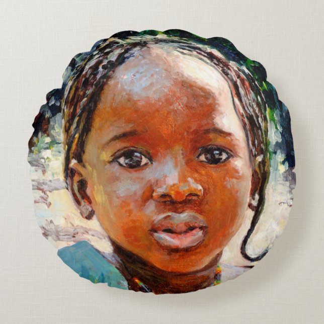 Sokoro 2006 round pillow (Front)