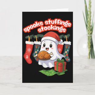 Soks, Stuffings, & Stockings, Soky Ghost Chris Card