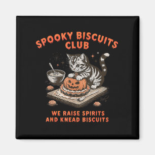 Soky Biscuits Club Cat Halloween Baking  Magnet