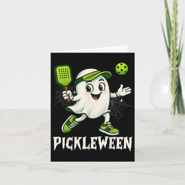 Soky Book Club Halloween Ghost Reading Coffee Fall Card (Front)