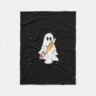 Soky Director Halloween School  Fleece Blanket