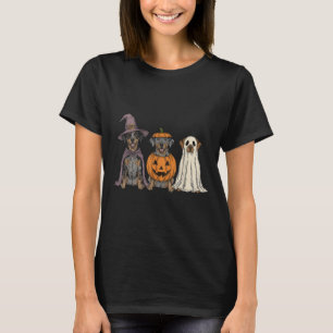 Soky Ghost Catahoula Leopard Dog Pumpkin Halloween T-Shirt
