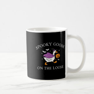 Soky Goose On The Loose Funny Silly Goose Hallowee Coffee Mug