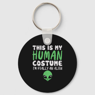 Soky Human Costume I’m Alien Extraterrestrial Hall Keychain