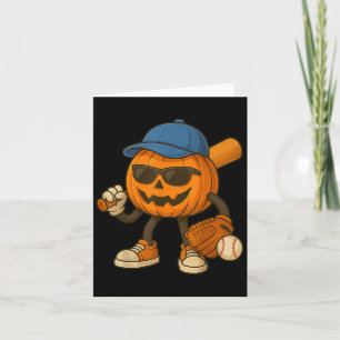 Soky Jack O Lantern Baseball Halloween Costumes Me Card