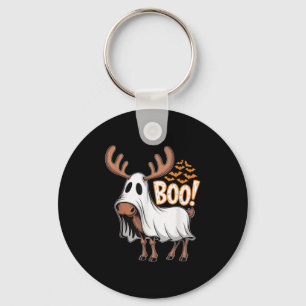 Soky Moose Ghost Boo Costume Halloween Party Keychain