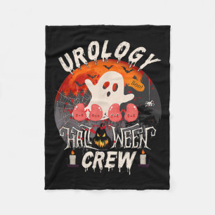 Soky Urology Boo Crew Urology Nurse Halloween Matc Fleece Blanket