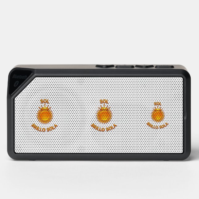 Sol Brillo Sola Bluetooth Speaker – Inspirational  (Front)