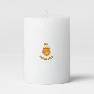 Sol Brillo Sola Logo Candle – Cozy Inspirational S
