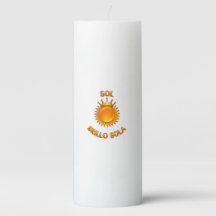 Sol Brillo Sola Logo Candle – Cozy Inspirational S