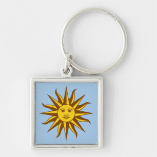 Sol de Mayo - URUGUAY Keychain