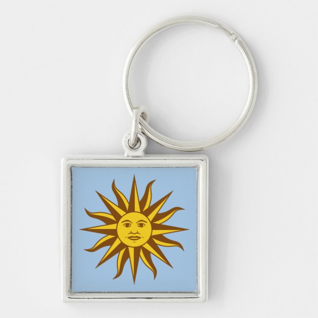 Sol de Mayo - URUGUAY Keychain (Front)