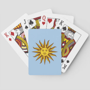 Sol de Mayo - URUGUAY Poker Cards