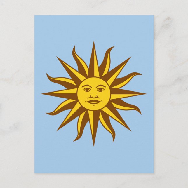 Sol de Mayo - URUGUAY Postcard (Front)