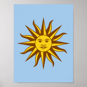 Sol de Mayo - URUGUAY Poster