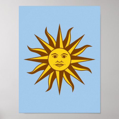Sol de Mayo _ URUGUAY Poster