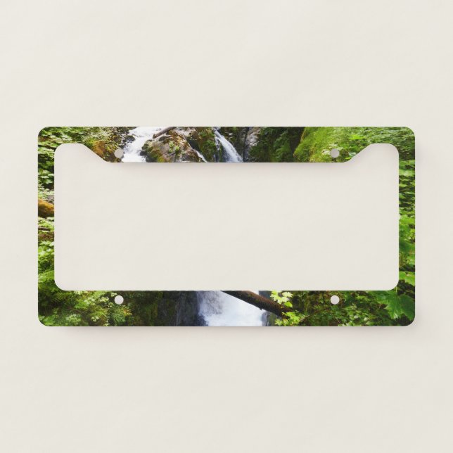 Sol Duc Falls I at Olympic National Park License Plate Frame (Front)