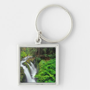 Sol Duc Falls in Olympic National Park in Keychain