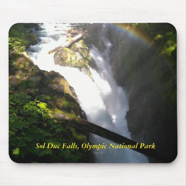 Sol Duc Falls Mouse Pad (Front)