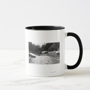 Sol Duc Hot Springs, WA Swimming Pool Photograph Mug